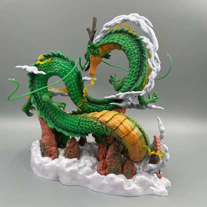 Figurine Dragon Ball 24cm - Shenron et Goku en PVC